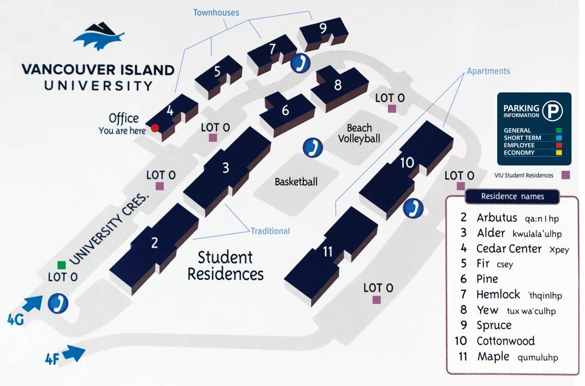 Overview Residences Vancouver Island University